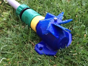 sprinkler acqua ukaunz raccordi all'aperto giardino 3d print model - Mito3D