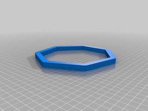 il mio personalizzato geometriche semplici cookie cutter generatore cucina pranzo 3d print model - Mito3D