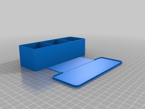 geval bananagramsplit containers maat 3d print model - Mito3D
