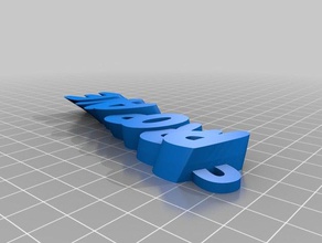 propaan keyfob organisatie maat 3d print model - Mito3D