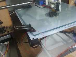 grabber i3 cama automático de nivel del plano la apoyo eje 3d impresora partes bal graber 3d print model - Mito3D