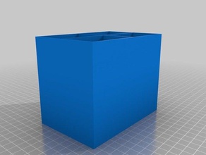 il mio personalizzato scatola di stoccaggio cassetti organizzazione 3d print model - Mito3D