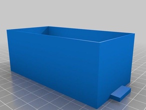 il mio personalizzato scatola di stoccaggio cassetti organizzazione 3d print model - Mito3D