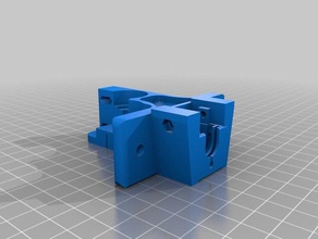 lulzbot taz 1 2 3 4 e3d v6 175mm estrusore hot-end di montaggio la stampante estrusori aleph oggetti budaschnozzle monte gregs wade reloaded supersolid 3d aggiornamento 3d print model - Mito3D