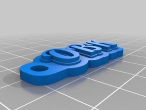 obk organisatie maat 3d print model - Mito3D