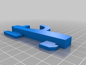 hookhanger bureau de lutrin les crochets le rail étagère crochet en fil fer 3d print model - Mito3D