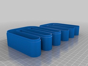 lars rick recipientes personalizado 3d print model - Mito3D