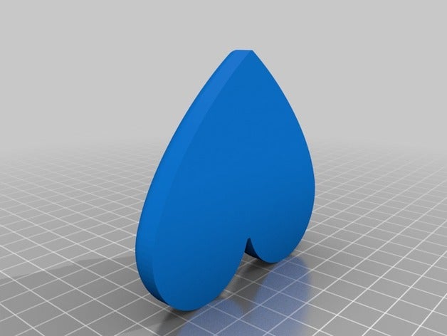 heart signs logos 3D print model - Mito3D