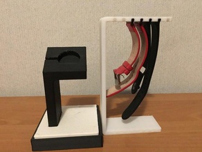 apple watch strap hanger v1 mobile phone 3d print model - Mito3D