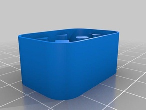 6 aaa-batterij case containers maat 3d print model - Mito3D