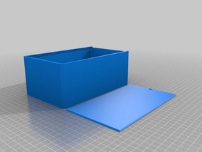 vak wachtwoord containers maat 3d print model - Mito3D