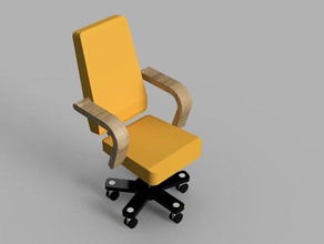 resinsoul bjd doll chair toy game accessories furniture office 3d print model - Mito3D
