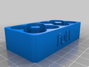 18650 42 containers customized 3d print model - Mito3D