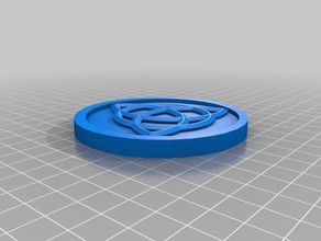celtic trinity knot para modelleri 3d print model - Mito3D