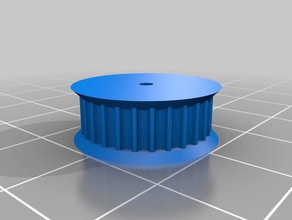 28 tooth gt2-2mm pulley 18mm diameter 3d printer parts customized 3d print model - Mito3D