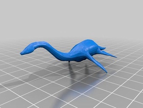 plesiosaurus animals 3d print model - Mito3D