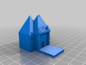 mad house 3d impressão 3d print model - Mito3D
