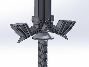 links master sword legend zelda scans replicas games skyward twilight princess video game 3d print model - Mito3D