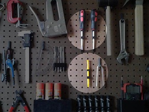 enkel item houder strijkkralen tool de houders vakken 3d print model - Mito3D
