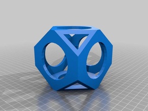 whiffle bal math de kunst leuk openscad 3d print model - Mito3D