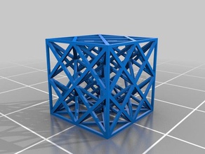 mijn maat kubus math kunst 3d print model - Mito3D