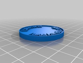 lakeland coin v1 coins badges customized 3d print model - Mito3D