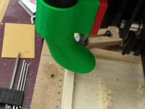 aspirateur inventables x-sculpter le bricolage la cnc collecteur de poussière 3d print model - Mito3D