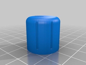 meu personalizados knob codificador rotativo potenciômetro eletrônica 3d print model - Mito3D