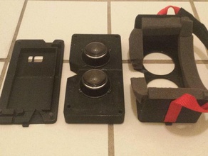 oculus rift gs6gs5gs4smart teléfono móvil creasent de la bahía cresent dk2 gear vr google cartón printrbot realidad virtual gs6 morpheus otg el prototipo samsung galaxy s4 s5 s6 3d print model - Mito3D