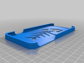 meine individuelle iphone 4566+ Schablone Fall-fish+ mobile 3d print model - Mito3D
