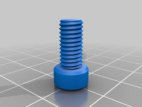 dado bullone rondella filettata di fabbrica parti personalizzato 3d print model - Mito3D