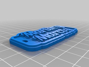 lambe portachiavi organizzazione personalizzato 3d print model - Mito3D