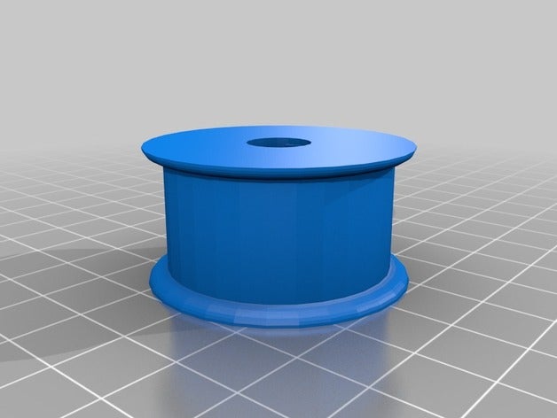 puleggia liscia m10 17mm parti personalizzato 3D print model - Mito3D