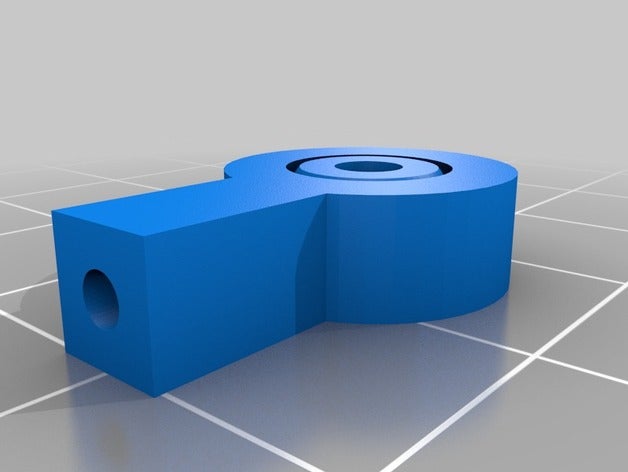 v3 kim göz pivot çubuk sonunda hobi özelleştirilmiş 3D print model - Mito3D