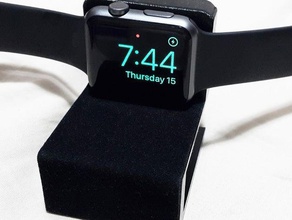 apple watch standdesktop aksesuarlar dock 3d print model - Mito3D
