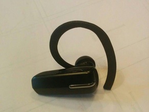 oreillette bluetooth mont l'audio de la courbe boucle d'oreille samsung 3d print model - Mito3D