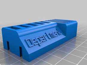 sams holder 2 organization customized 3d print model - Mito3D