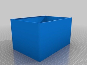 21x15x12 kutusu kaplar özelleştirilmiş 3d print model - Mito3D