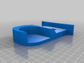 hanging rod bracket organization 3d print model - Mito3D