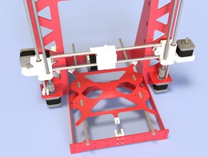 prusa i3 steel axis 3d printer parts p3steel 3d print model - Mito3D