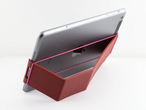 ipad mini clip stand tablet 3d print model - Mito3D