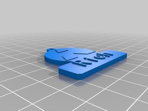 zengin mitsu Anahtarlık özelleştirilmiş 3d print model - Mito3D