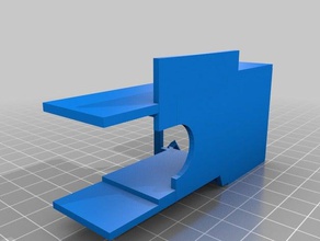 fã de coberturas do high beam, versão direta i3 transporte colaborativo wade extrusora 3d a impressora extrusoras 3d print model - Mito3D