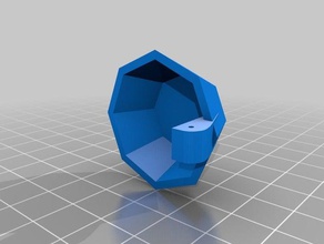 hollow ring pop rings case 3d print model - Mito3D