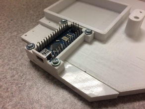 arduino-nano-mount Robotik 3d print model - Mito3D