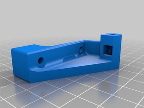 remezclada ajustable tope terminal prusa i3 3d de la impresora partes rework 3d print model - Mito3D