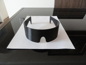 fütüristik güneş gözlüğü ekobots özelleştirilebilir customizer gelecek film openscad oyuncak 3d print model - Mito3D