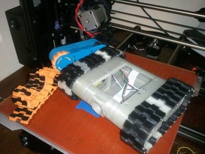 raspi tanque de bks mezcla la robótica 3d print model - Mito3D