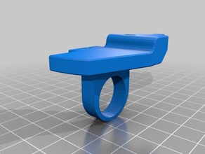 proximity sensor shelf bracket 18mm capacitive 3d printing 3d print model - Mito3D