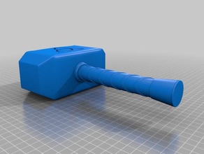 mjolnir de juguete juego accesorios 3d print model - Mito3D